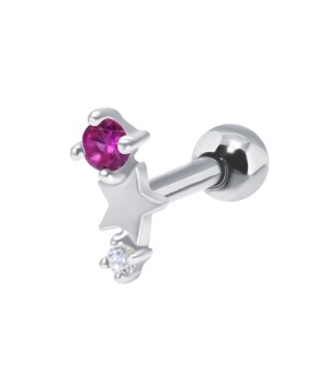 July Birthstone Helix Ear Piercing TIP-3603 